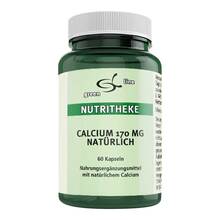 Abbildung: Calcium 170 mg natürlich Kapseln 60 St, Kapseln PZN 11016317 