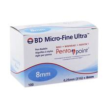Abbildung: BD Micro-Fine + 8 Pen-Nadeln 0,25x8 mm 100 St, Kanüle PZN 11049096 