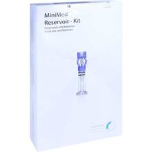 Abbildung: MINIMED 640G Reservoir-Kit 1,8 ml AA-Batterien 2X10 St, Infusionsampullen PZN 11051779 