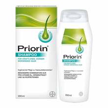 Abbildung: Priorin Shampoo für kraftlos.dünner werdendes Haar 200 ml, Shampoo PZN 11072480 