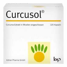 Abbildung: Curcusol Kapseln 120 St, Kapseln PZN 11088676 