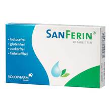 Abbildung: Sanferin Tabletten 40 St, Tabletten PZN 11090064 