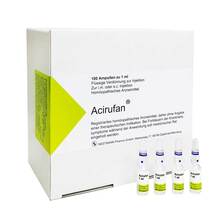 Abbildung: ACIRUFAN Ampullen 100 St, Ampullen PZN 11102896 