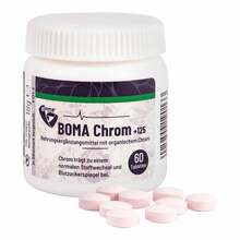 Abbildung: Chrom + 125 Tabletten 60 St, Tabletten PZN 11118839 