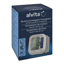 Abbildung: Alvita Blutdruckmessgerät Handgelenk 1 St PZN 11124538 