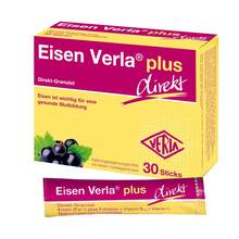 Abbildung: Eisen Verla plus Direkt-Sticks 30 St, Granulat PZN 11125058 