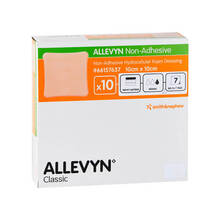 Abbildung: ALLEVYN non Adhesive 10x10 cm Wundverband 10 St, Kompressen PZN 11137647 