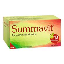 Abbildung: Summavit Tabletten 100 St, Tabletten PZN 11139882 