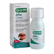 Abbildung: Gum Afta Clear Mundspülung 120 ml, Mundwasser PZN 11140201 