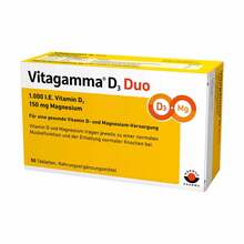 Abbildung: Vitagamma D3 Duo 1.000 I.E Vit.D3 150mg Magnes.NEM 50 St, Tabletten PZN 11141175 