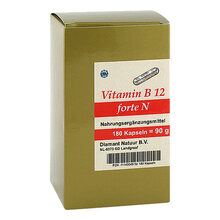 Abbildung: Vitamin B12 Forte N Kapseln 180 St, Kapseln PZN 11145049 