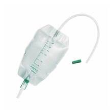 Abbildung: Urin Beinbeutel 500 ml Antirefluxvent.60 cm kürzb. 1 St PZN 11145150 