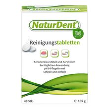 Abbildung: Naturdent Reinigungstabletten 48 St, Tabletten PZN 11159985 