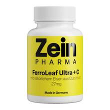 Abbildung: Ferroleaf Ultra + C Kapseln Zeinpharma 60 St, Kapseln PZN 11161367 