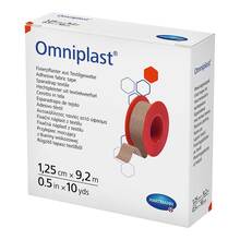 Abbildung: Omniplast Fixierpflaster Textilgew.1,25 cmx9,2 m 1 St, Pflaster PZN 11163389 