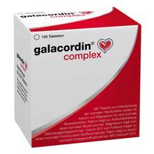 Abbildung: Galacordin complex Tabletten 100 St, Tabletten PZN 11169877 