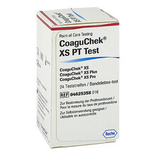 Abbildung: COAGUCHEK XS PT Test 24 St, Teststreifen PZN 11169920 