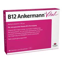 Abbildung: B12 Ankermann Vital Tabletten 50 St, Tabletten PZN 11193769 