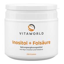 Abbildung: Inositol + Folsäure Pulver 200 g, Pulver PZN 11229214 