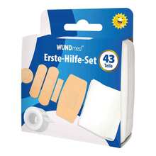 Abbildung: ERSTE HILFE KASTEN 43teilig 1 St, Pflaster PZN 11266764 