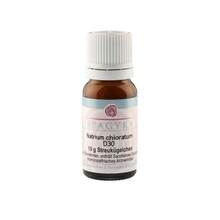 Abbildung: NATRIUM CHLORATUM D 30 Globuli 10 g, Globuli PZN 11282148 