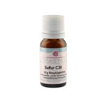 Abbildung: SULFUR C 30 Globuli 10 g, Globuli PZN 11282562 
