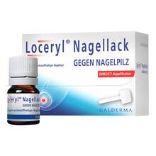 Abbildung: Loceryl Nagellack gegen Nagelpilz Direkt-Applikat. 3 ml, Wirkstoffhaltiger Nagellack PZN 11286175 
