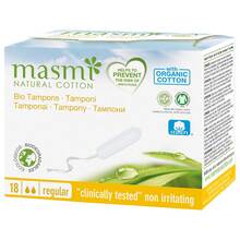 Abbildung: Bio Tampons Classic 100% Bio-Baumwolle Masmi 18 St, Tampon PZN 11286672 