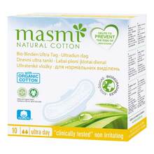 Abbildung: Bio Binden ultra Tag 100% Bio-Baumwolle Masmi 10 St PZN 11286927 