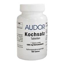 Abbildung: Kochsalz 1000 mg Tabletten 100 St, Tabletten PZN 11287499 