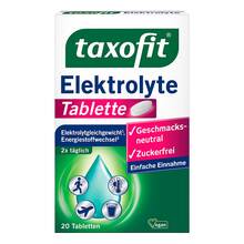 Abbildung: Taxofit Elektrolyte Tabletten 20 St, Tabletten PZN 11306570 