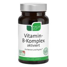 Abbildung: Nicapur Vitamin B Komplex aktiviert Kapseln 60 St, Kapseln PZN 11320268 
