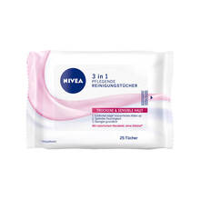 Abbildung: NIVEA VISAGE pflegende Reinigungstücher 25 St, Tücher PZN 11327589 