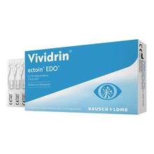 Abbildung: Vividrin ectoin Edo Augentropfen 10X0.5 ml, Augentropfen PZN 11331415 