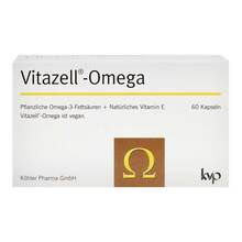 Abbildung: Vitazell-Omega Kapseln 60 St, Kapseln PZN 11335376 