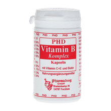 Abbildung: Vitamin B Komplex mit Vitamin C + E und Biotin Kapseln 60 St, Kapseln PZN 11336387 