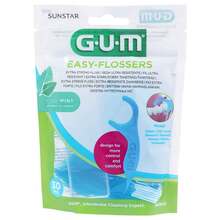 Abbildung: Gum Easy-Flossers Zahnseidesti.gew.mint + Reise-Et. 30 St PZN 11347652 