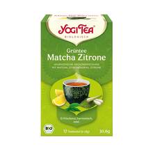 Abbildung: Yogi Tea Grüntee Matcha Zitrone Bio Filterbeutel 17X1.8 g, Filterbeutel PZN 11352179 