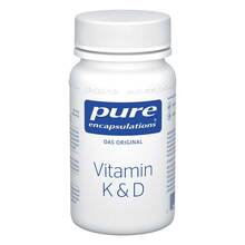 Abbildung: Pure Encapsulations Vitamin K & D Kapseln 60 St, Kapseln PZN 11361238 
