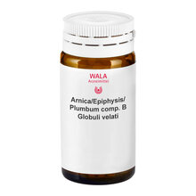 Abbildung: Arnica / EPIPHYSIS/PLUMBUM comp.B Globuli 20 g, Globuli PZN 11369731 