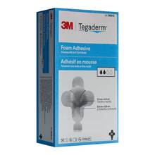 Abbildung: TEGADERM Foam Adhesive 6,9x6,9 cm kreuzf.90615 10 St PZN 11374554 