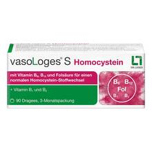 Abbildung: Vasologes S Homocystein Dragees 90 St, Dragees PZN 11482982 