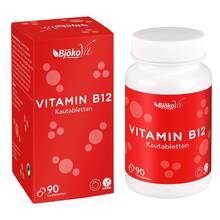 Abbildung: Vitamin B12 Kautabletten 90 St, Kautabletten PZN 11486371 