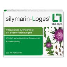 Abbildung: Silymarin-Loges Hartkapseln 100 St, Hartkapseln PZN 11515894 