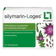 Abbildung: Silymarin-Loges Hartkapseln 200 St, Hartkapseln PZN 11515902 