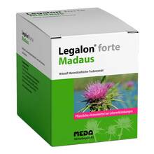 Abbildung: Legalon forte Madaus Hartkapseln 100 St, Hartkapseln PZN 11548209 