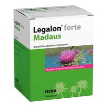 Abbildung: Legalon forte Madaus Hartkapseln 180 St, Hartkapseln PZN 11548215 
