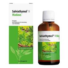 Abbildung: Salviathymol N Madaus Tropfen 50 ml, Tropfen PZN 11548422 
