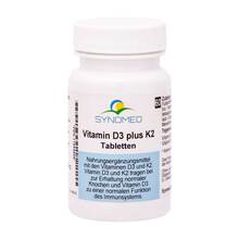 Abbildung: Vitamin D3 Plus K2 Tabletten 60 St, Tabletten PZN 11554658 