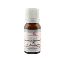 Abbildung: DELPHINIUM STAPHISAGRIA D 12 Globuli 10 g, Globuli PZN 11555310 